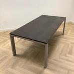 Tweedehands ARCO design tafel, 210x105 cm, donker/bruin hout, Gebruikt, Bureau