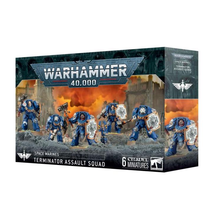 Space Marines Terminator Assault Squad (Warhammer 40.000, Hobby & Loisirs créatifs, Wargaming, Enlèvement ou Envoi