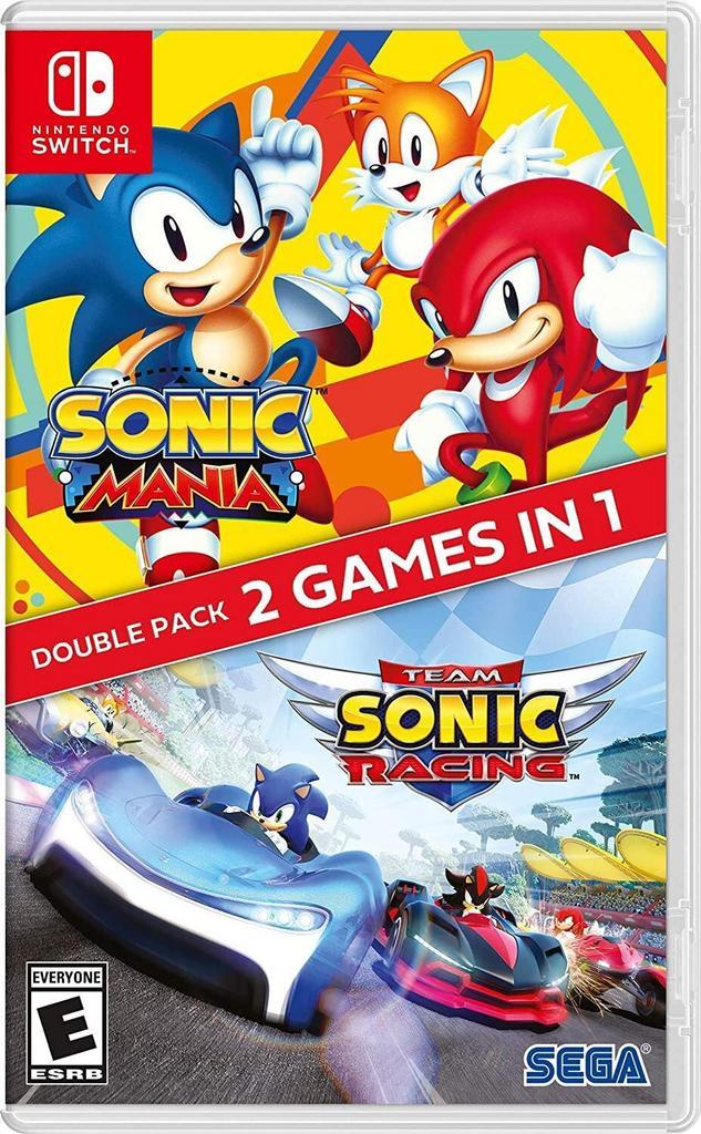 Sonic Mania + Team Sonic Racing (Nieuw) (Switch Games), Games en Spelcomputers, Games | Nintendo Switch, Nieuw, Ophalen of Verzenden
