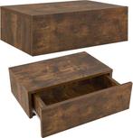 2dekans | Zwevend Nachtkastje - Houtkleur - Incl. Lade - Set, Ophalen of Verzenden, Nieuw