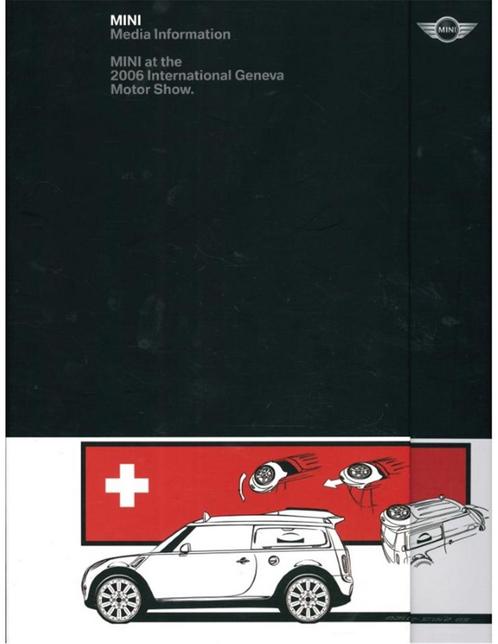 2006 MINI GENÈVE HARDCOVER PERSMAP DUITS, Livres, Autos | Brochures & Magazines, Enlèvement ou Envoi