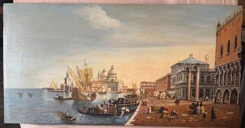 Italiaanse school (XX) - Bacino di San Marco a Venezia, Antiek en Kunst, Kunst | Schilderijen | Klassiek