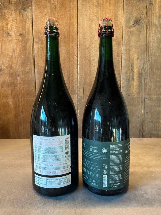 3 Fonteinen - Oude Kriek & Framboos Oogst 2019 Magnum - 1,5, Verzamelen, Wijnen