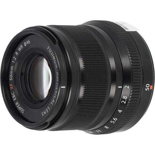 Fujifilm XF 50mm F/2.0 WR zwart occasion, Audio, Tv en Foto, Foto | Lenzen en Objectieven, Zo goed als nieuw, Verzenden