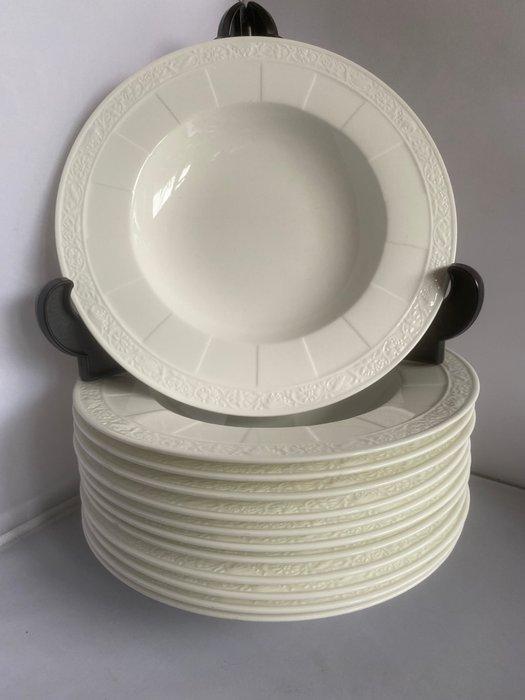 Villeroy & Boch - Bord (12) - Cameo Weiss - Porselein, Bone, Antiek en Kunst, Antiek | Meubels | Tafels