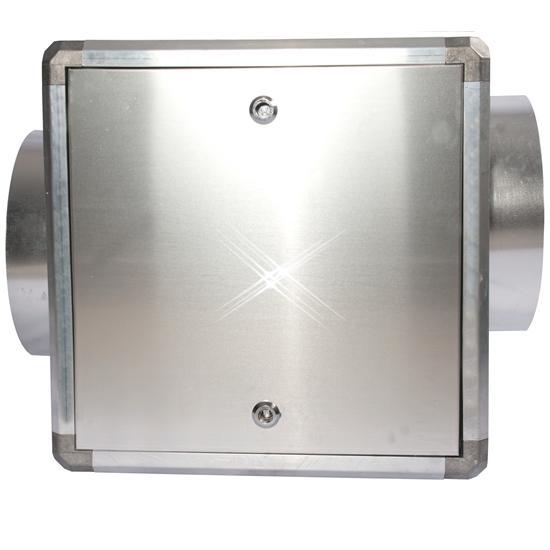 lege afzuigbox aluminium 1500x1500 mm, Doe-het-zelf en Bouw, Ventilatie en Afzuiging, Nieuw, Verzenden