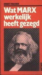 Wat marx werkelyk heeft gezegd 9789060745878 Fischer, Boeken, Verzenden, Gelezen, Fischer