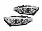 Angel Eyes koplamp units Black geschikt voor BMW E90 E91, Auto-onderdelen, Verzenden, Nieuw, BMW