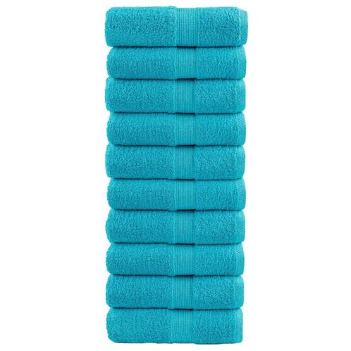 vidaXL Gastendoekjes SOLUND 10 st 600 g/m² 30x30 cm, Huis en Inrichting, Badkamer | Badtextiel en Accessoires, Nieuw, Verzenden