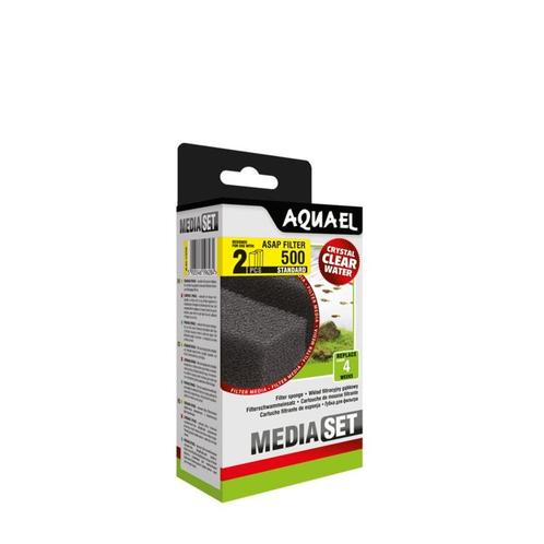 Vervangsponzen tbv de Aquael ASAP 500 aquariumfilter, Dieren en Toebehoren, Vissen | Aquaria en Toebehoren, Filter of Co2, Nieuw