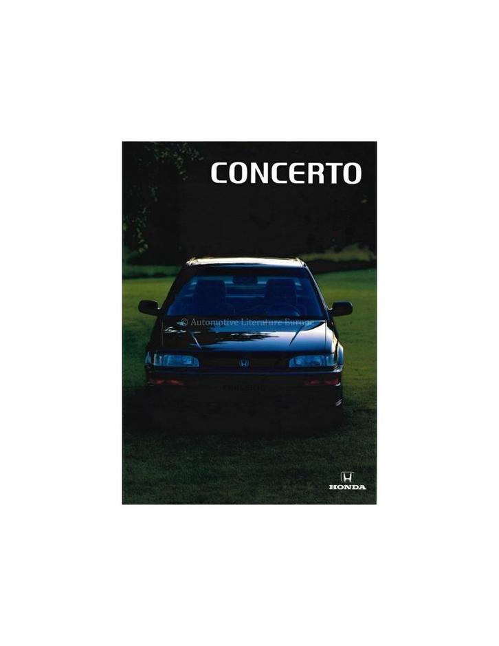 1993 HONDA CONCERTO BROCHURE NEDERLANDS, Boeken, Auto's | Folders en Tijdschriften, Ophalen of Verzenden