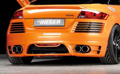 Rieger achterbumper | TT (8J): 09.06- - Coupé, Roadster | st, Auto-onderdelen, Carrosserie, Nieuw, Audi, Verzenden