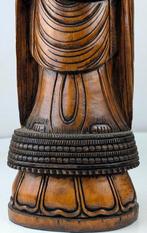 Beeld van Boeddha staand - Hout - Thailand (Zonder, Antiquités & Art