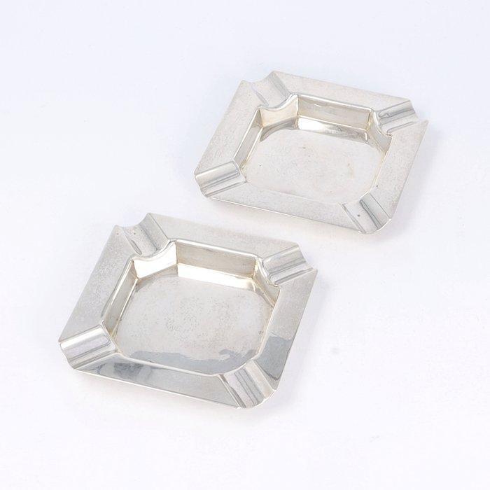 Garrard & Co - Asbak (2) - .925 zilver, Antiek en Kunst, Antiek | Zilver en Goud