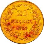 België. Leopold I. 20 Francs 1865 Brussels, without a dot in, Postzegels en Munten, Munten | Nederland