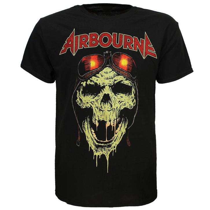 Airbourne Hell Pilot Glow Band T-Shirt - Officiële, Kleding | Heren, T-shirts