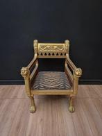 Fauteuil - Verguld hout