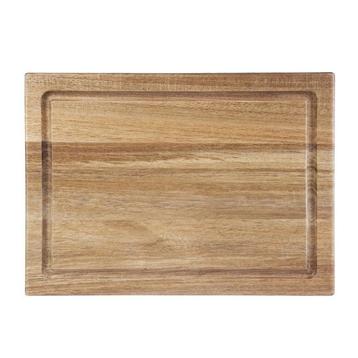 Snij-/Serveerplank | Acaciahout | Sapgeul | 260x190x25(h)mm, Verzenden