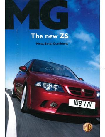 2005 MG ZS BROCHURE ENGELS