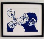 Antoine Liesens (A54 pop art ) - Joe is smoking his cigar