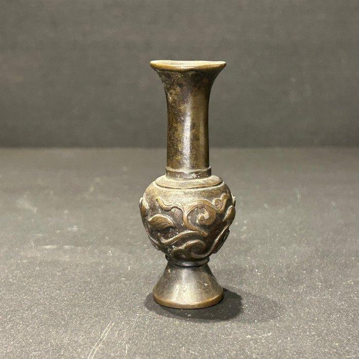Vaas - Brons - China - Ming Dynastie (1368-1644) - Ming, Antiek en Kunst, Antiek | Overige Antiek