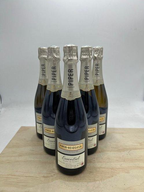 Piper Heidsieck, Extra Brut Essentiel - Champagne Blanc de, Verzamelen, Wijnen