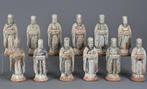 Terracotta Oud-Chinees, Ming-dynastie - Groep van twaalf