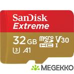SanDisk Extreme 32GB MicroSDHC Geheugenkaart, Computers en Software, Overige Computers en Software, Nieuw, Verzenden