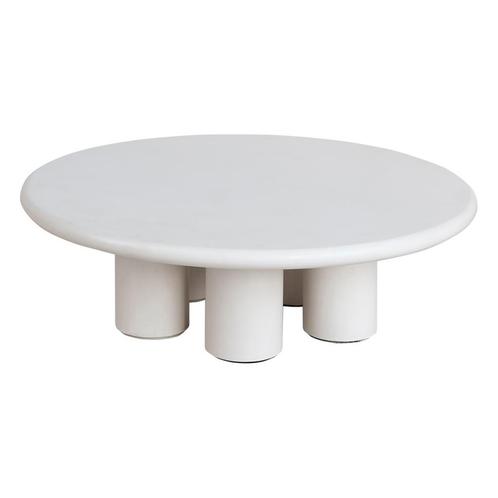 Ronde salontafel Monta - MicroSkin - 100 cm, Maison & Meubles, Tables | Tables de salon, Envoi