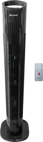 2dekans | BRASQ Torenventilator F500 – 80 cm Hoog – Zwart –, Ophalen of Verzenden, Nieuw