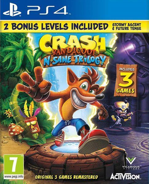 Crash Bandicoot N. Sane Trilogy-Incl. 2 Bonus Levels, Games en Spelcomputers, Games | Sony PlayStation 4, Ophalen of Verzenden