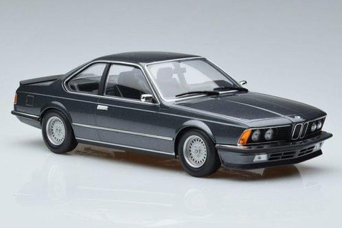 Minichamps 1:18 - Model coupé - BMW 635 CSi - Grey Metallic, Hobby en Vrije tijd, Modelauto's | 1:5 tot 1:12
