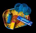 Rolling Tray - Geschenkset  Blue (Sunflower), Verzenden