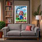 Naro - Canvas [XL] - Paper Kingdom Ascension – Super Mario, Nieuw