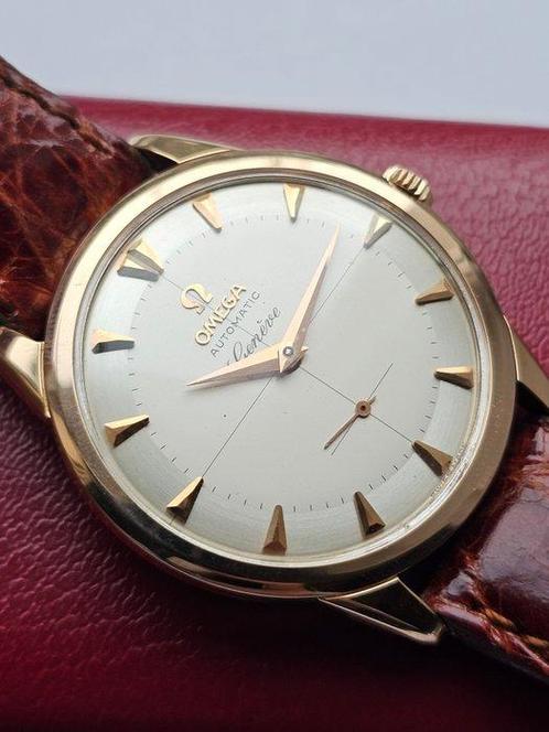 Omega - Geneve automatic tu tone dial 18K solid gold - 2981, Handtassen en Accessoires, Horloges | Heren