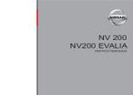 Nissan NV200 / NV200 Evalia Handleiding 2009 - 2017