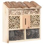 vidaXL Insectenhotel 30x10x30 cm vurenhout, Tuin en Terras, Verzenden, Nieuw