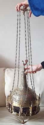 Hanglamp - Messing - India - tweede helft van de 20e eeuw