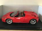 Hot Wheels - 1:18 - 2012 - Ferrari 458 Spider - Opening, Nieuw