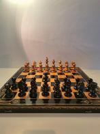 Schaakspel - Luxe Jaren 50 Okwa schaakspel & backgammon -