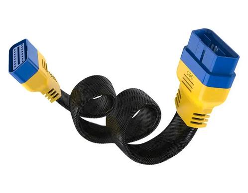 Autool 16 Pins OBD2 Nylon Verlengkabel 60 cm, Auto diversen, Autogereedschap, Verzenden