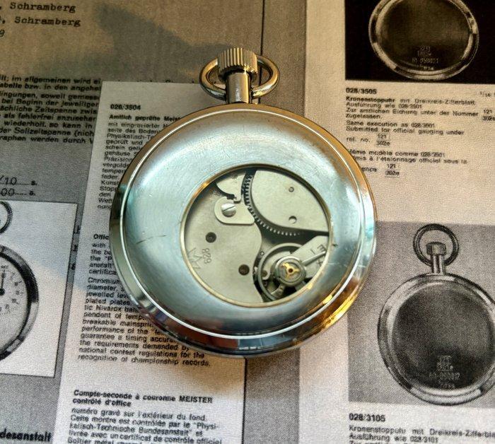 Junghans - Dreikreis 628 - 1960-1969, Handtassen en Accessoires, Horloges | Heren