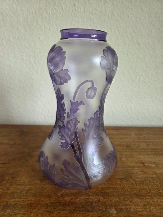 Val Saint Lambert - Vaas - Boma - Kristal, Antiek en Kunst, Antiek | Glaswerk en Kristal