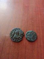 Aksoum Lot of 2 coins: Joel 550 AD. AE Unit & Ouazebas AE