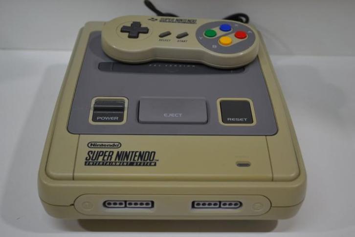 Super Nintendo Console Set - Verkleurd (SNES), Games en Spelcomputers, Spelcomputers | Nintendo NES