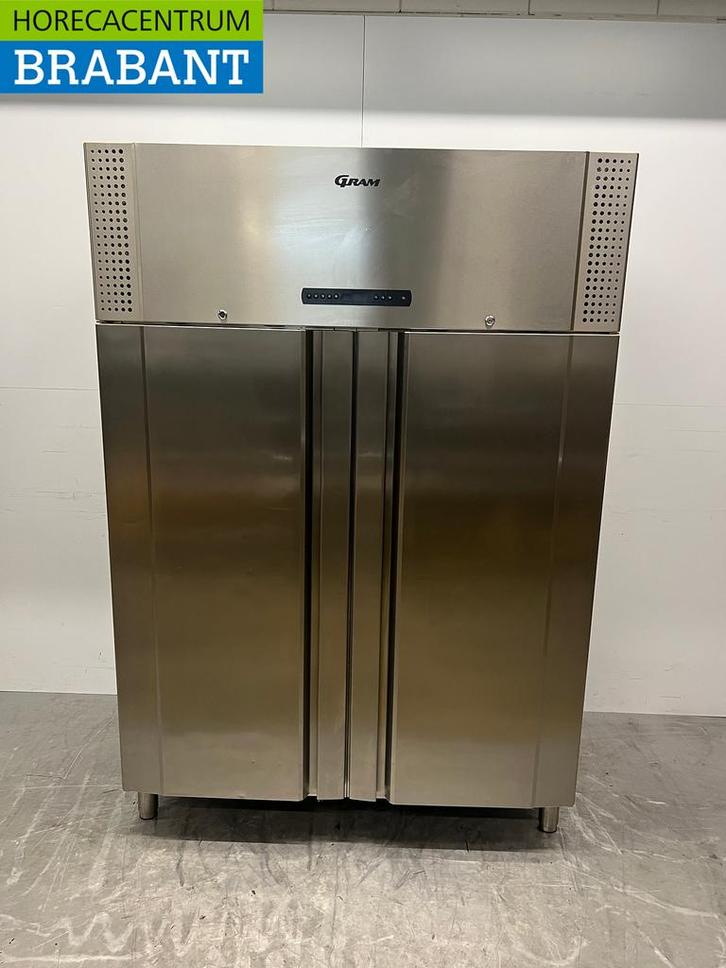 RVS Gram Dubbeldeurs Koeling 1270 liter 230V Horeca, Zakelijke goederen, Horeca | Keukenapparatuur, Ophalen of Verzenden