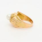 Ring - 18 karaat Geel goud - Parel, Nieuw