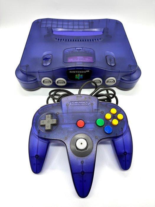 Nintendo - N64 - Nintendo 64 Midnight Blue Console – Region, Games en Spelcomputers, Spelcomputers | Overige Accessoires
