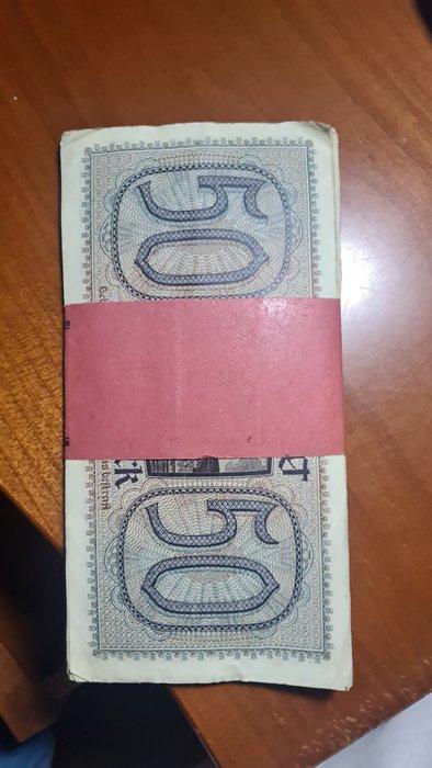 Duitsland. - 20 x 50 Reichsmark ND(1940-45) - Pick R140, Timbres & Monnaies, Billets de banque | Europe | Billets non-euro