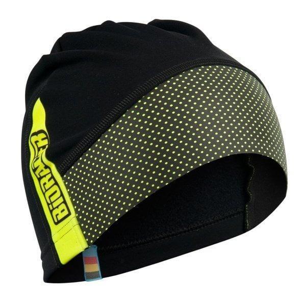 Bioracer Helmet Hat Tempest Protect Pixel Fluo Yellow, Fietsen en Brommers, Fietsaccessoires | Fietskleding, Dames, Heren, Overige maten
